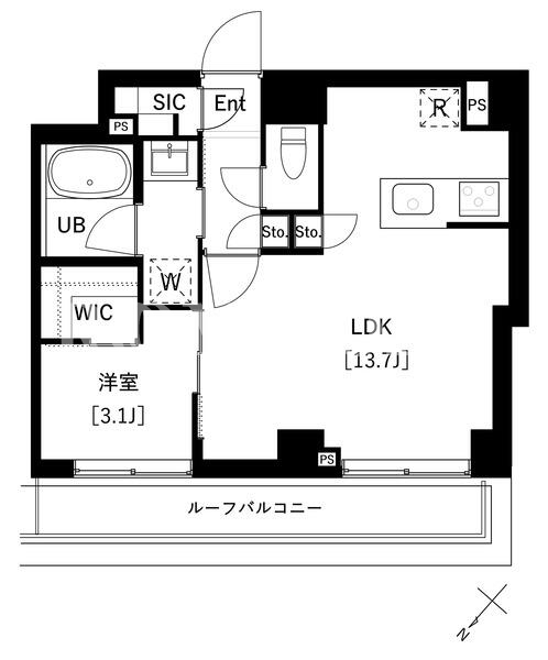 1LDK