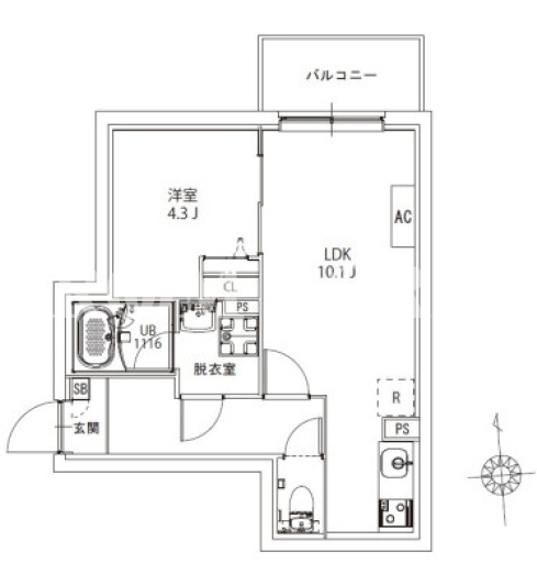 1LDK