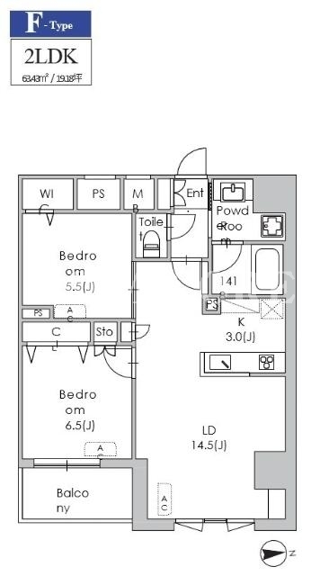 2LDK