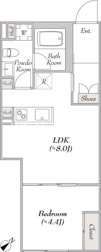 1LDK