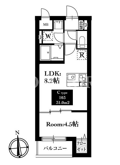 1LDK
