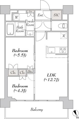 2LDK