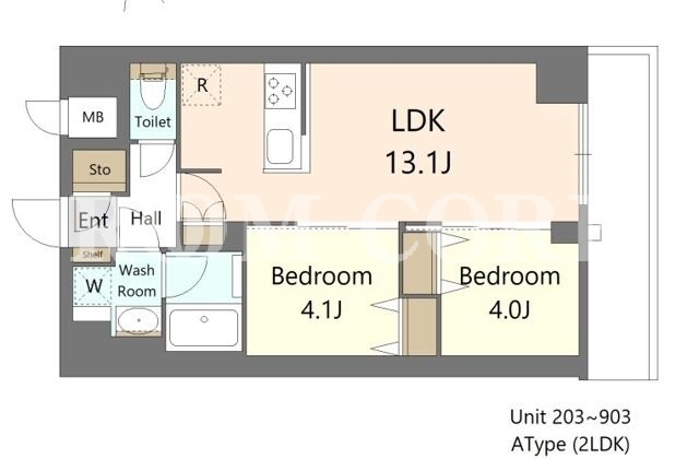 2LDK