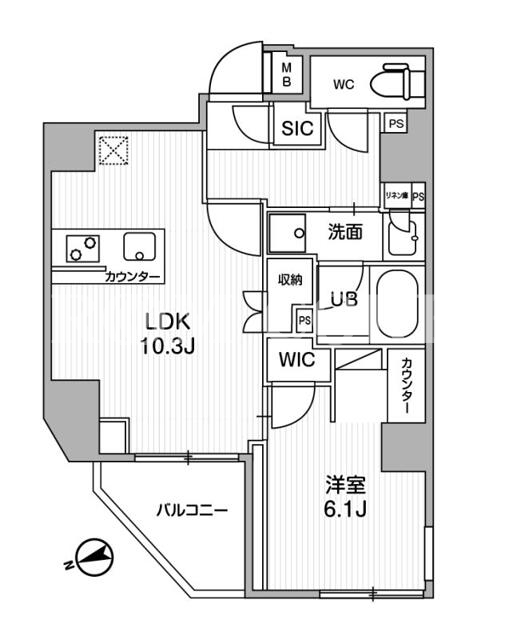 1LDK
