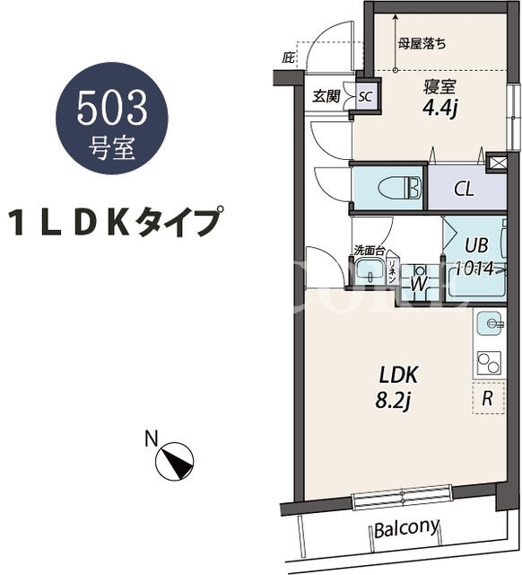 1LDK