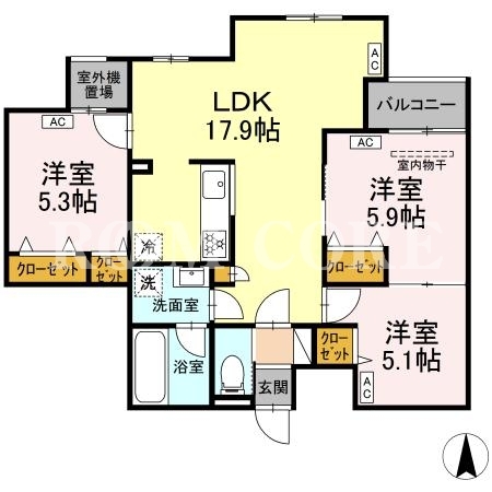 3LDK