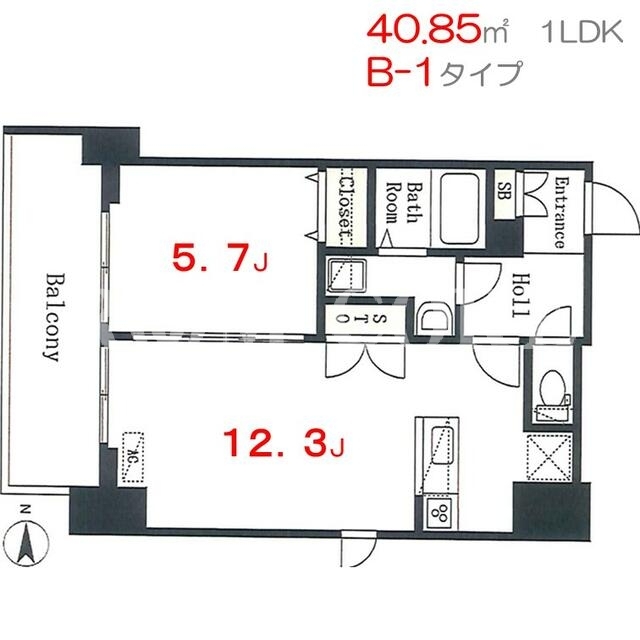 1LDK