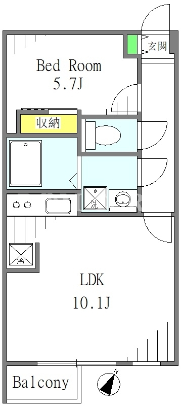 1LDK