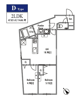 2LDK