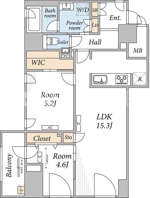 2LDK