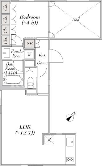 1LDK
