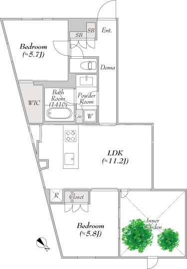 2LDK