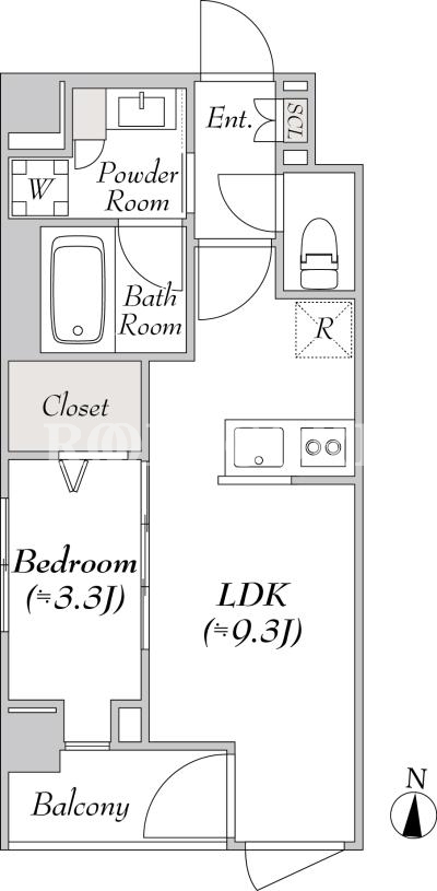 1LDK