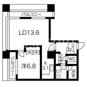 1LDK