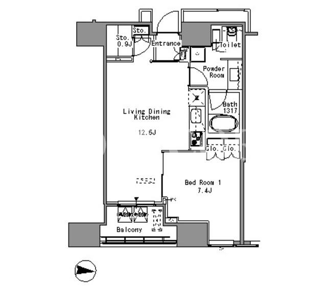 1LDK