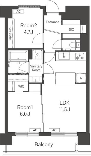 2LDK