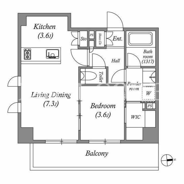 1LDK