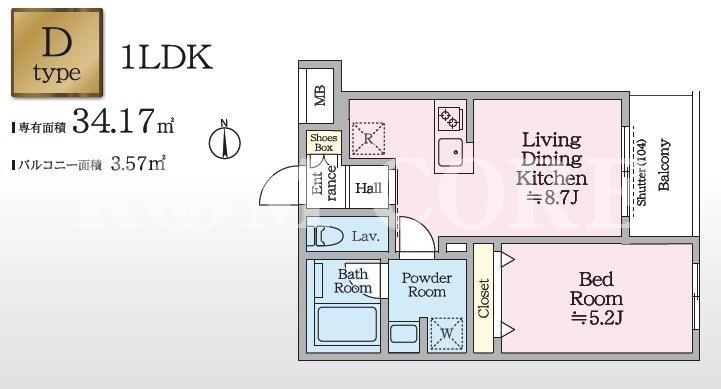 1LDK