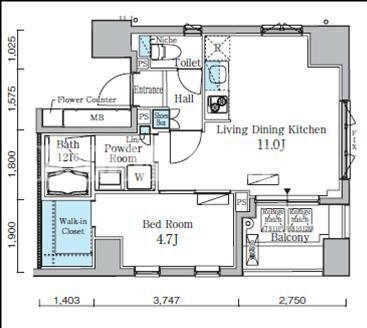 1LDK