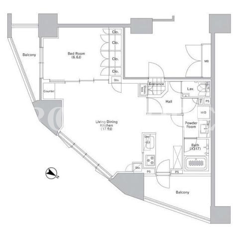 1LDK