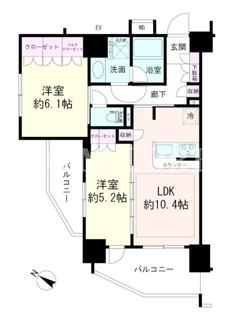 2LDK