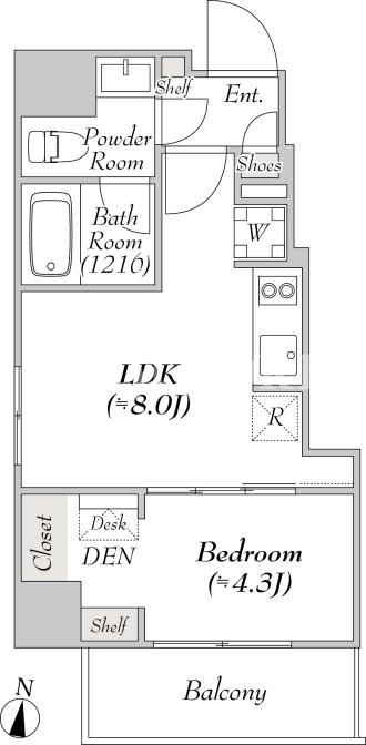 1LDK