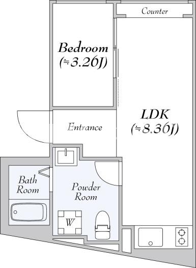 1LDK