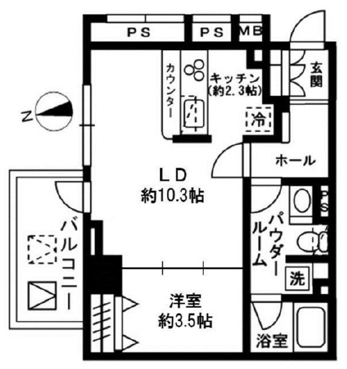 1LDK
