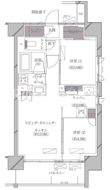 2LDK