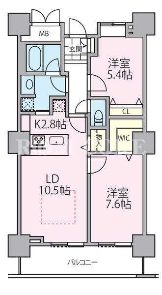 2LDK