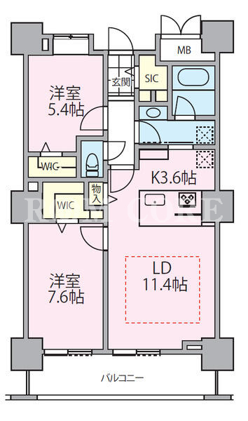 2LDK