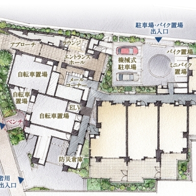 
						共用施設
