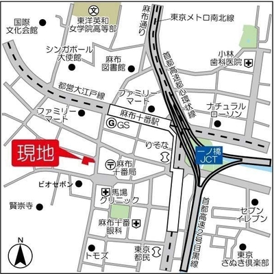 
						周辺地図