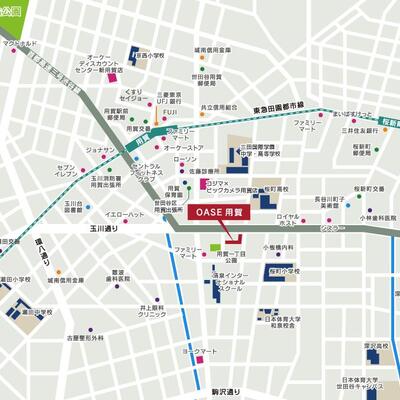 
						周辺地図