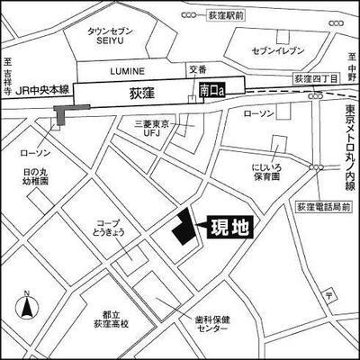 
						周辺地図