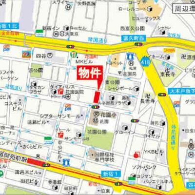 
						周辺地図