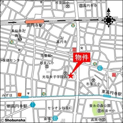
						周辺地図