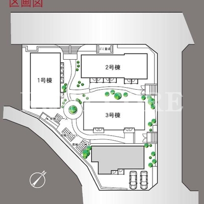 
						区画図